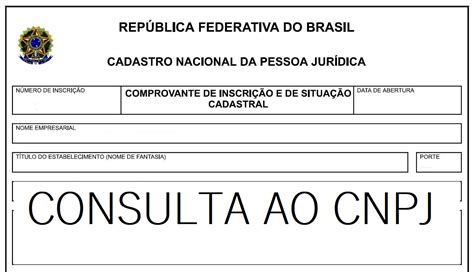 consultar cnpj receita federal - cnpj brasil